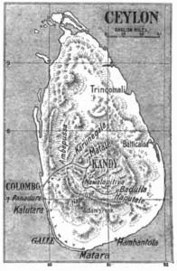 Ceylon Map